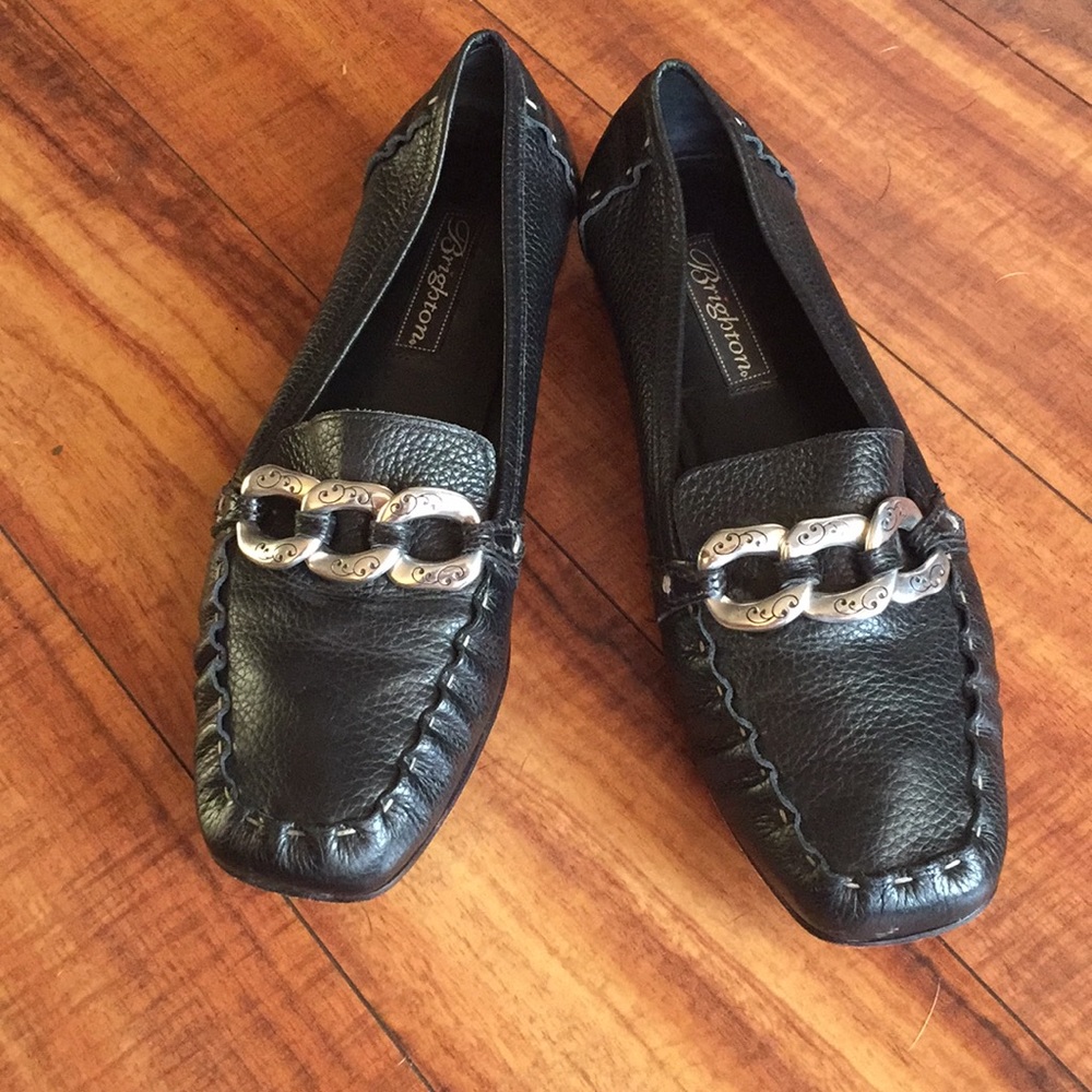 Brighton Klee Black Leather Size 81/2